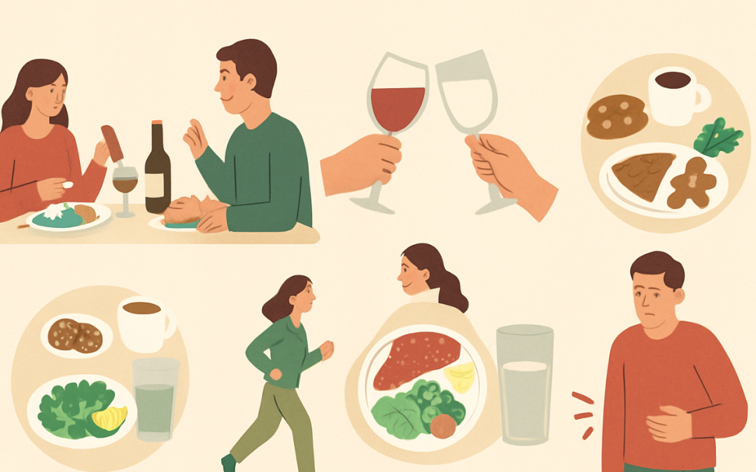 Cómo sobrevivir a las comidas navideñas sin arruinar tu digestión