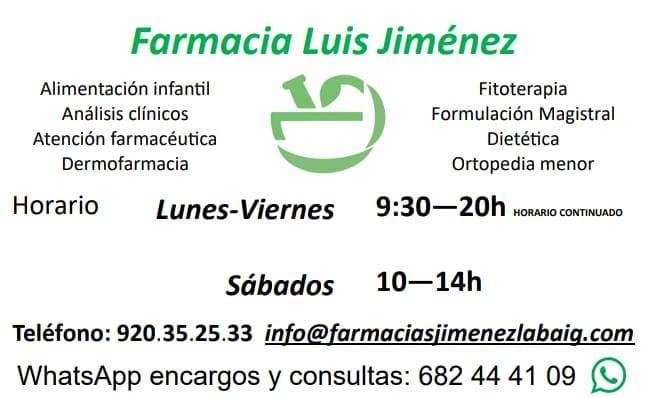 Farmacia de guardia en Ávila